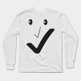 Fine smile - Fine face 01. Long Sleeve T-Shirt